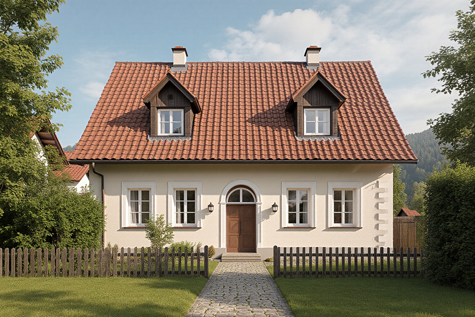 Bayerisches Familienhaus mit Grundstück
